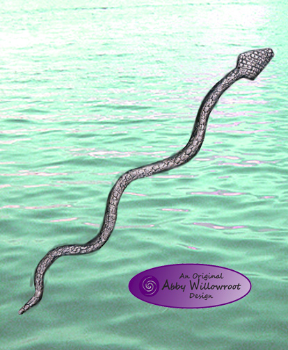 Brigid Snake Wand -W101B