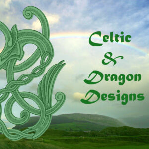 Celtic Design and Dragon Wands