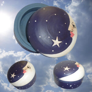 Crescent Moon Star Box