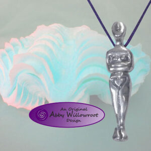 Cycladic Venus Pendant - Pewter