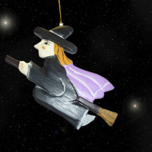 Flying Witch Ornament