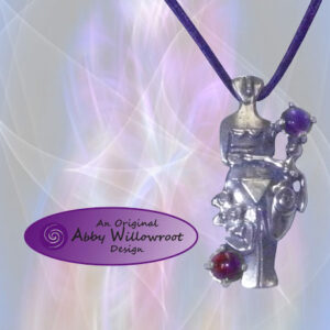 Goddess Trine Pendant - Sterling Silver