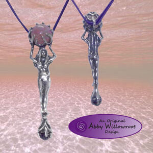 Kore Wand Pendant - Sterling Silver