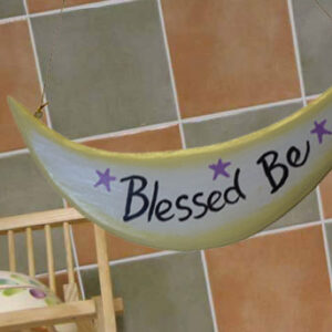 Large "Blessed Be" Plaque