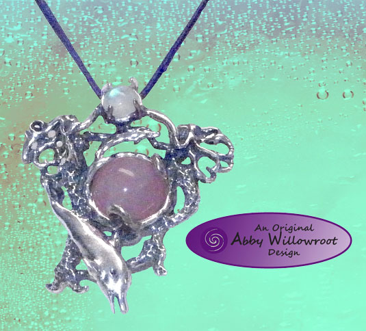 Mermaid's Dream Pendant - Sterling Silver