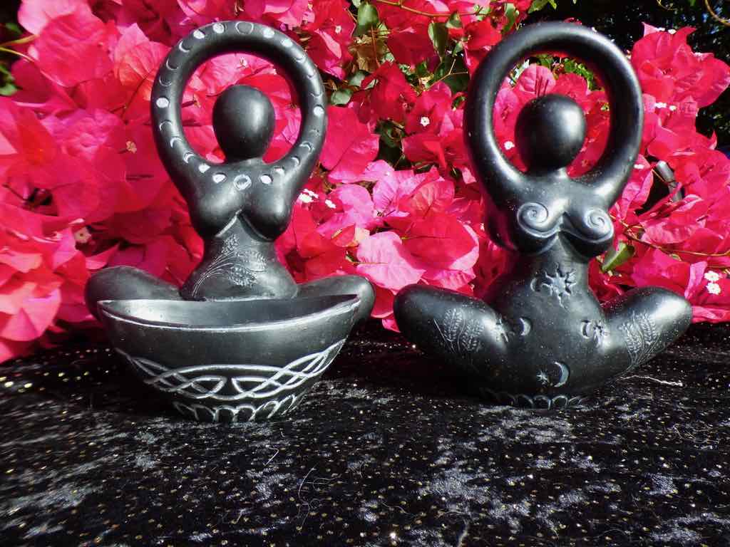 Offering Bowl Moon Goddess Statue -SABMG - Image 2