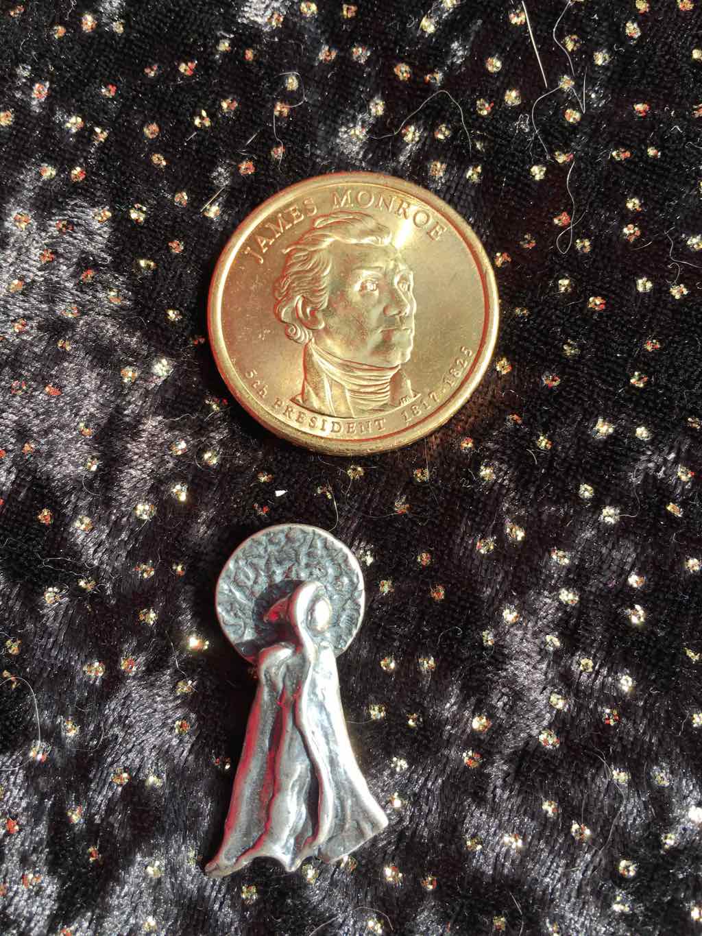 Witch's Full Moon Journey Pendant - Pewter - Image 2