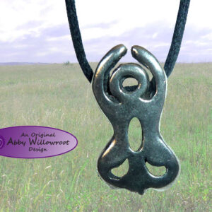 Native American God Pendant - Pewter