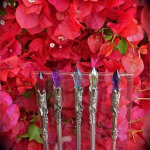 Oak Leaf Power Wand ~ Colored -W74C