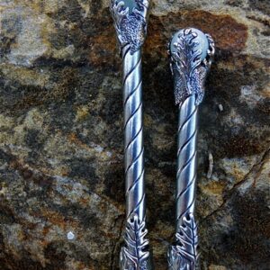 Oak Leaf Pocket Wand -W155