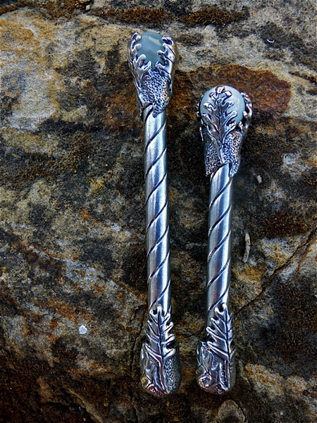 Oak Leaf Pocket Wand -W155