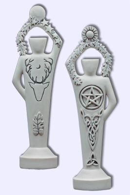 Pentacle Interlace Lord Statue