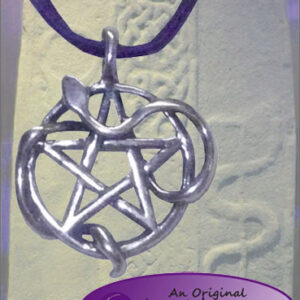 Pentacle Snake Pendant - Sterling Silver