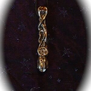 Pentagram Wand Pendant