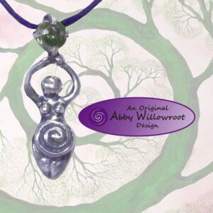 Spiral Goddess Pendant (Small) - Sterling Silver