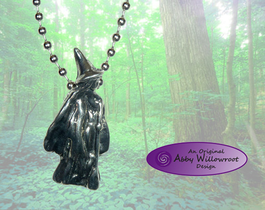 The Wise One Pendant- Pewter