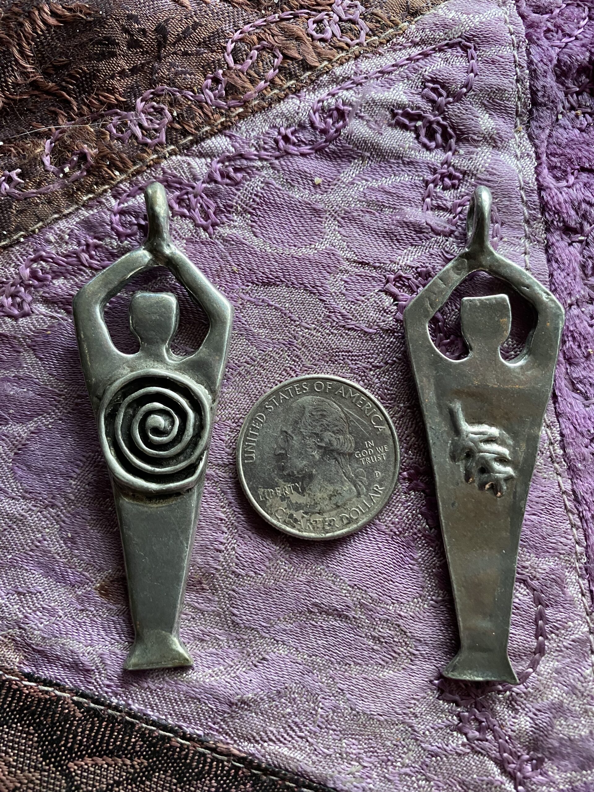 He Who Creates From His Heart - Pewter - Image 2