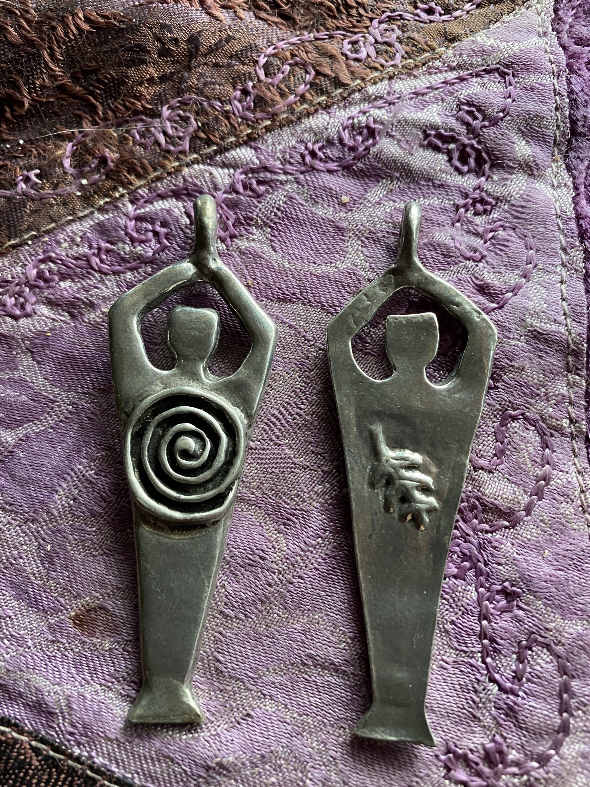 He Who Creates From His Heart - Pewter